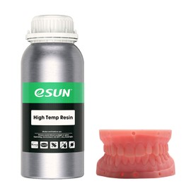 eSUN Resina de alta temperatura, 405 nm UV de alta resistencia y alta precisión para uso automotriz, industrial, aplicación médica y dental en impresoras LCD 3D, rosa, 500 g