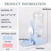 kathson Rabbit Water Bottle, 17oz Hanging Water Fountain Automatic Dispenser