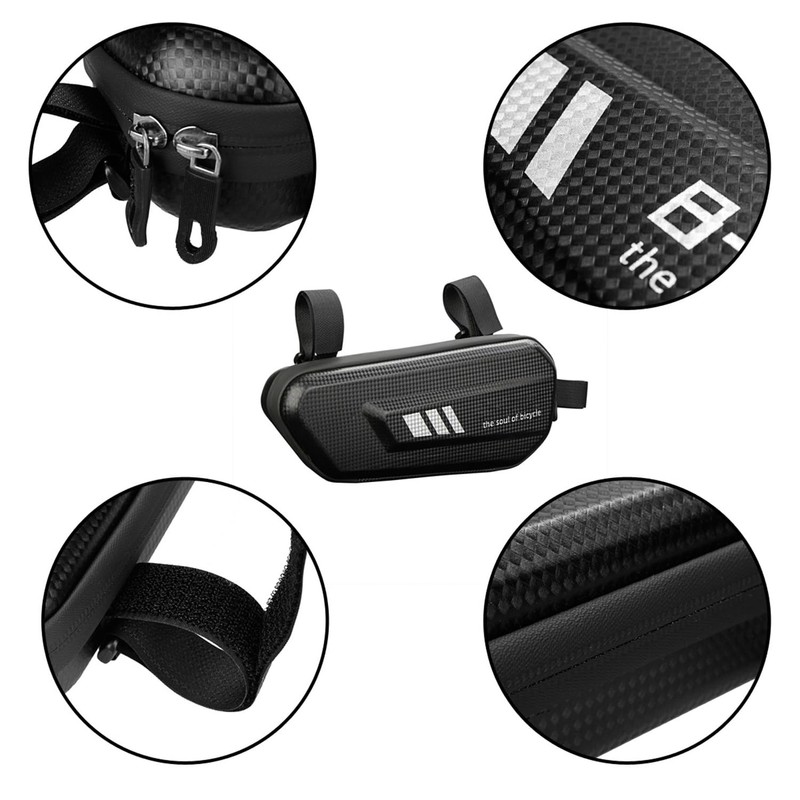 WLDOCA Pack of 2 Waterproof EVA Motorcycle Side Bags -