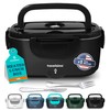 TRAVELISIMO Electric Lunch Box for Adults 80W Heated Lunch Box