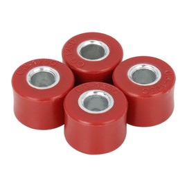 F FIERCE CYCLE 4pcs Durable Bushing Shock Absorber Bushing Rubber for Motorcycle Red