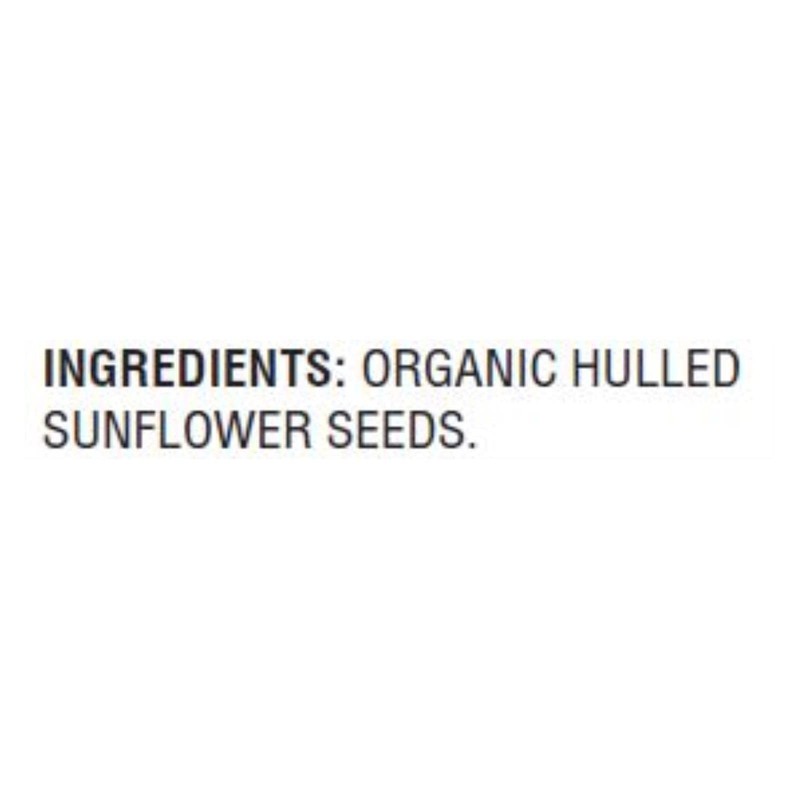 Woodstock Foods Organic Hulled And Unsalted Sunflower Seeds, 12 oz