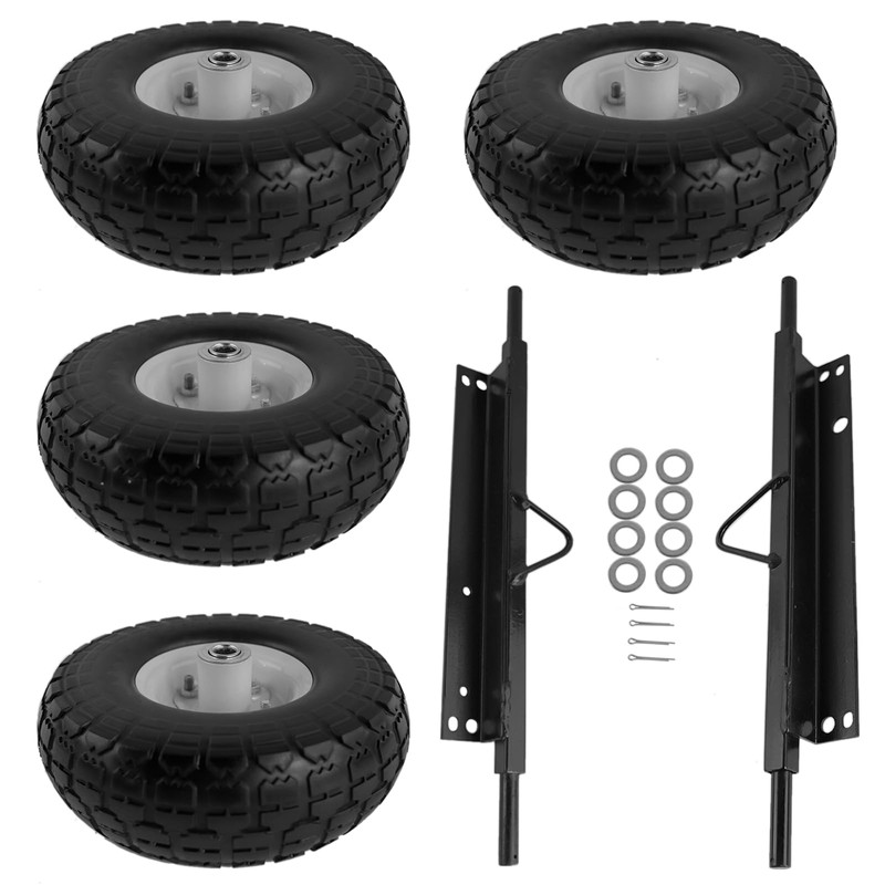 All Terrain Solid Never Flat Tires Wheel Kit 06423-ZS9-020AH 06423ZS9020AH
