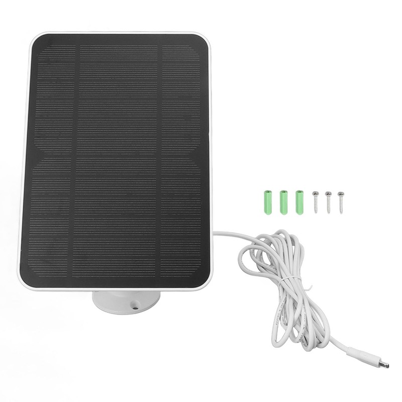 4W 5V Solar Panel for Security Camera - 360 Degree