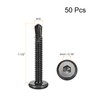 sourcing map Hex Socket Self Tapping Screws, #10 x 1-1/2"