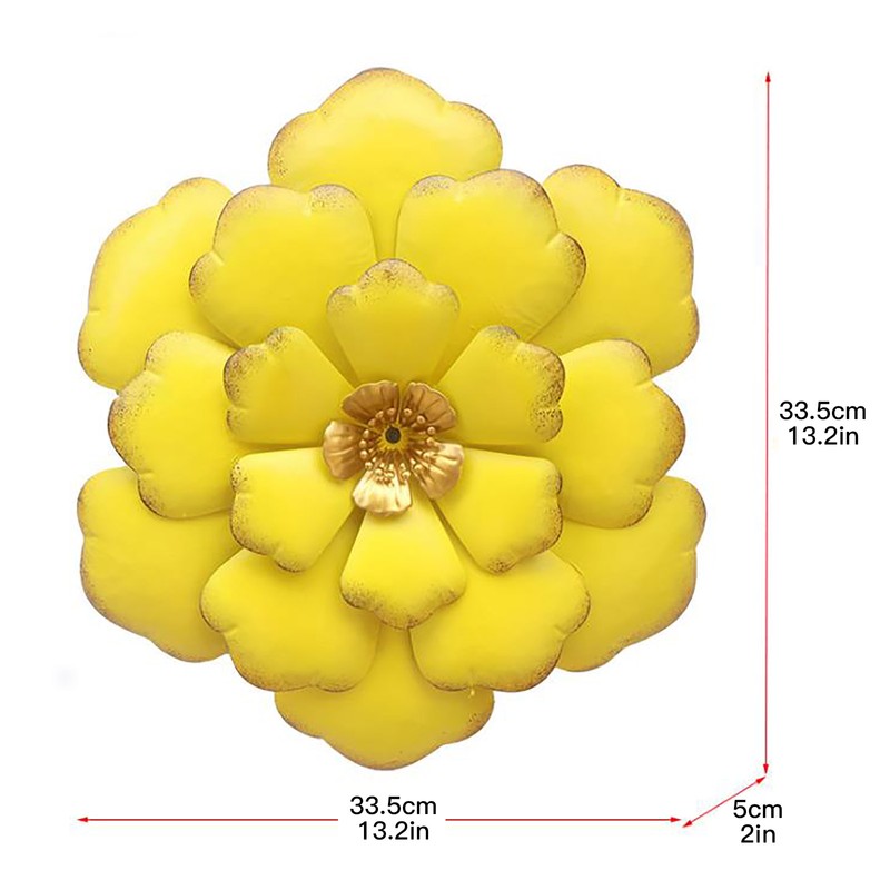 Iron Flower Home Wall Hanging Arts and Crafts Wall Decoration