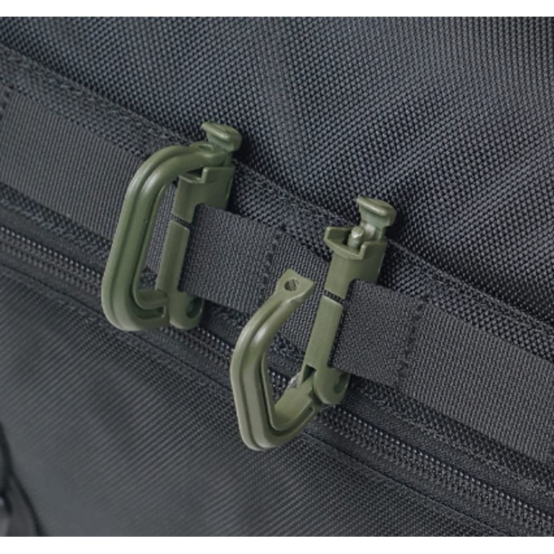 Rough & Road RR9976 Motorcycle Carabiner, Grimlock Carabiner, Black