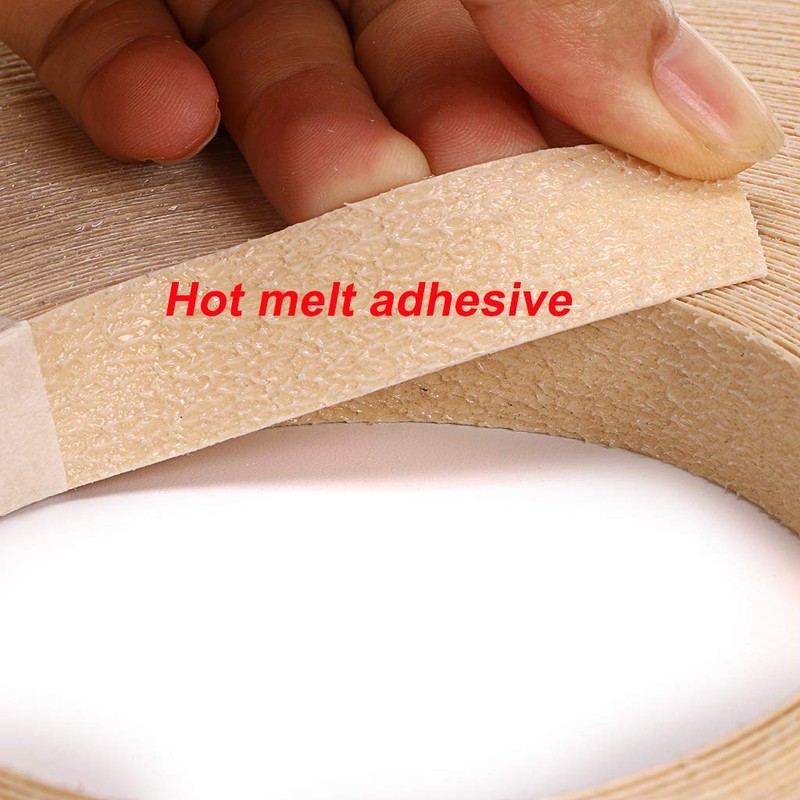 Skelang Maple Wood Veneer, Edging Tape, Iron-on Veneer for Shelf,