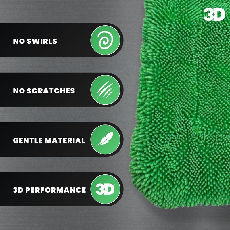 3D Hydro-FIL XL | Professional Grade Microfiber Towel | Extra