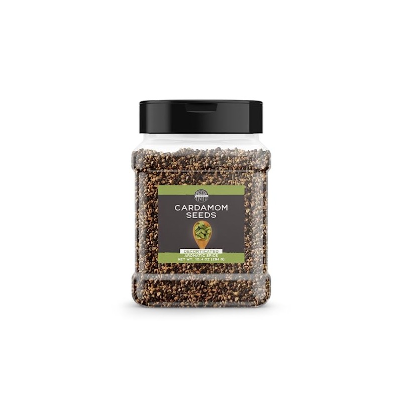 Birch & Meadow Green Cardamom Seeds, 10.5 oz, Decorticated, Indian