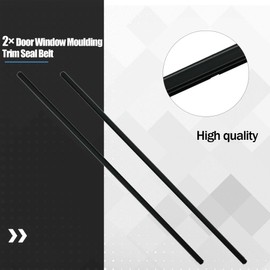 KMBNTU 72410-SVA-A01ZA Weatherstrip Window Moulding Trim Seal Belt Fit for Honda Civic Coupe 2D 2006-2011 Replace 72450-SVA-A01ZA