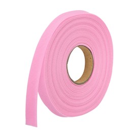 sourcing map 1/2 Inch Double Fold Bias Tape Polyester Continuous Bulk Bias Tape for Sewing,Seaming Quilting Hemming Binding Crafts (Pink 10 Yards)