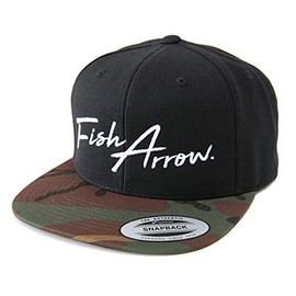 Fish Arrow New Logo Flat Cap