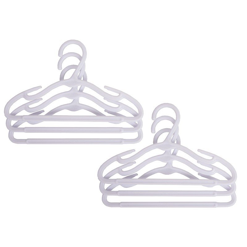 Playrgo Baby Clothes Hangers (Small), 6-Pack