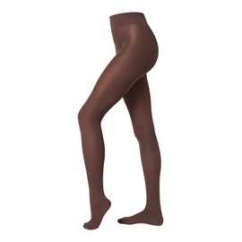 CALZEDONIA Woman's 50 Denier Total Comfort Soft Touch Tights in Brown, Size L