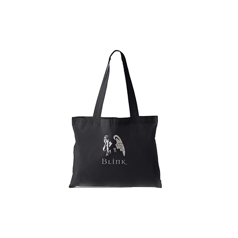 Weeping Angel Tote Bag Black