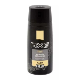 AXE Body Spray Gold Oud Wood & Fresh Vanilla, 5.07 oz (Pack of 3) (Package May V