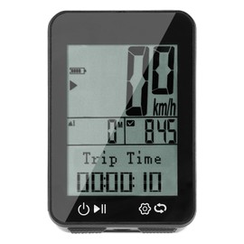 Aomiun GPS Bike Computer Wireless Bicycle Computer IPX7 Water proof 2.4in Backlight 9 Languages Interface for Accurate Tracking Distance Speed Altitude Time (BKV310)