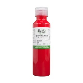 Tri-Art Finest Liquids Artist Acrylics, 120ml, Naphthol Red