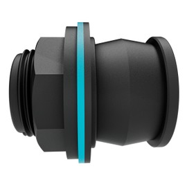Gardena Push IN Mortise Tank Connector, Easy Installation, Leak-proof Connection, Durable Seal (09095-20)