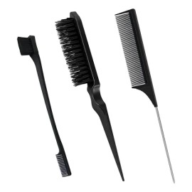 Peines Para Barbero Estilista Profesional Peinar Cabello 3pc                                                                                          
