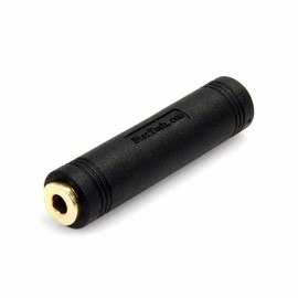 StarTech.com 3.5mm Black Headphone Connector Adapter