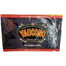 Yaucono Cafe Yaucono brick 8.8 Oz Puerto Rico Coffee.