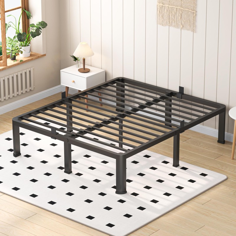 VIPSHOW 14 Inch King Heavy Duty 3500 lbs Bed Frame