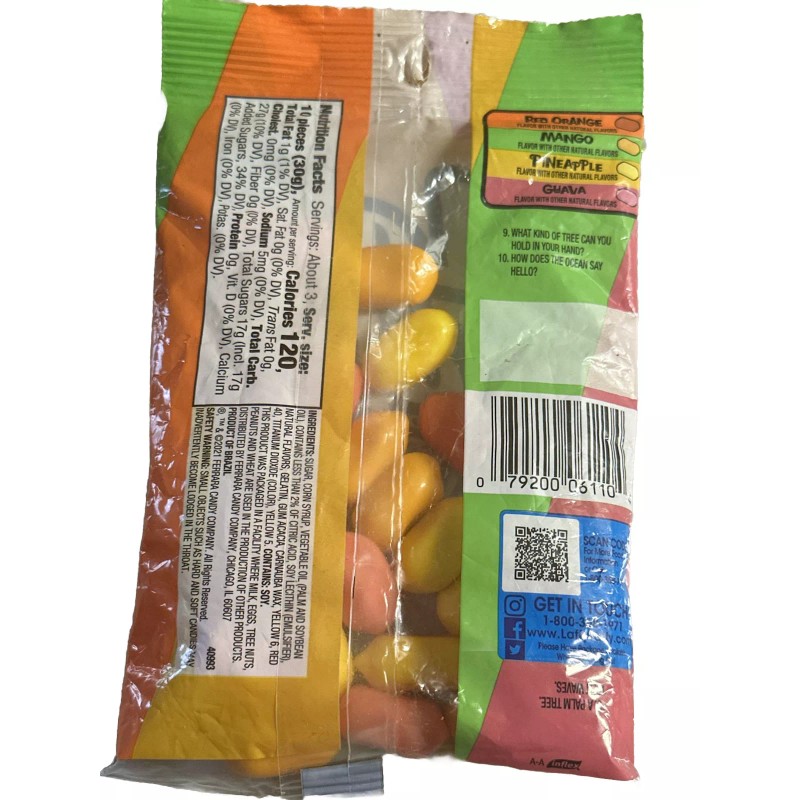 Laffy Taffy Laff Bites, Tropical, 3oz