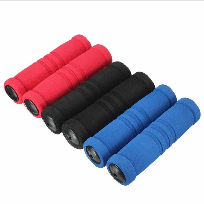 3 Pair Bicycle Handlebar Grip, Shock Absorption Foam Sponge Cover