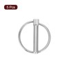 uxcell 5Pcs 5/16" x 1-3/4" Linch Pin with Ring, Stainless