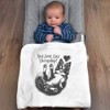 Azeeda 'Not Just Any Sheepdog' Cotton Baby Blanket/Shawl (BY00044853)