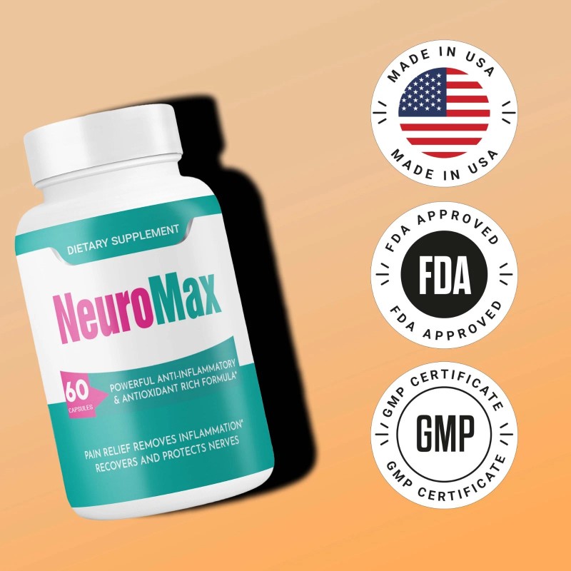 NeuroMax Nootropic Pills Natural Formula Brain Supplement 360 Capsules