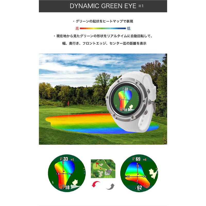 Shot Navi Evolve SE (Black) 1.2 inch Color LCD, Equipped