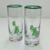 Cupcakes and Cashmere NEW Anthropologie Icon Dupe LIME SHOT GLASSES