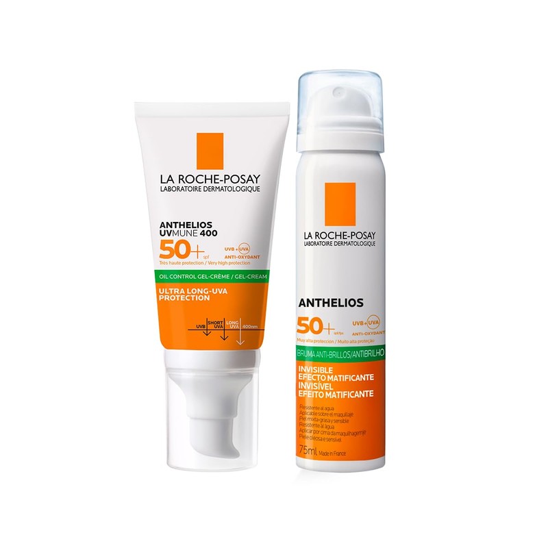 La Roche-Posay Rutina de Protección Solar para piel Grasa: Kit