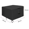 TheElves Fire Pit Cover, Waterproof Square Outdoor Fire Pit Table