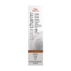 Wella Color Charm Permanent Gel Hair Color for Gray Coverage 5WV Cinnamon