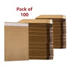 Honeycomb paper padded envelope sealable mailers (100, #0-6" x 9")