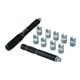 Laser 8241 Motorcycle Spoke Wrench Set with Torque Wrench