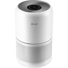 LEVOIT Air Purifier for Home Allergens Pet Hair in Bedroom, Covers Up to 1073 ft² by 56W High Torque Motor, AHAM VERIFIDE, 3-in-1 Filter with HEPA Sleep Mode, Remove Dust Smoke Odor, Core300-P, White