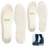 2 Pairs of Wool Insoles, Tailored Sizes, Lambskin Insoles, Warm Lambskin Sole, Warm Shoe Insoles, Thermal Insoles for Men and Women, Soft Heat Insoles Shoe Insoles