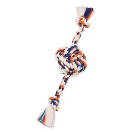 Mammoth Flossy Chews Color Monkey Fist Ball with Rope Ends