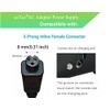 eeTao 3-Pin 42V AC/DC Adapter Charger Compatible with Swagtron Swagboard