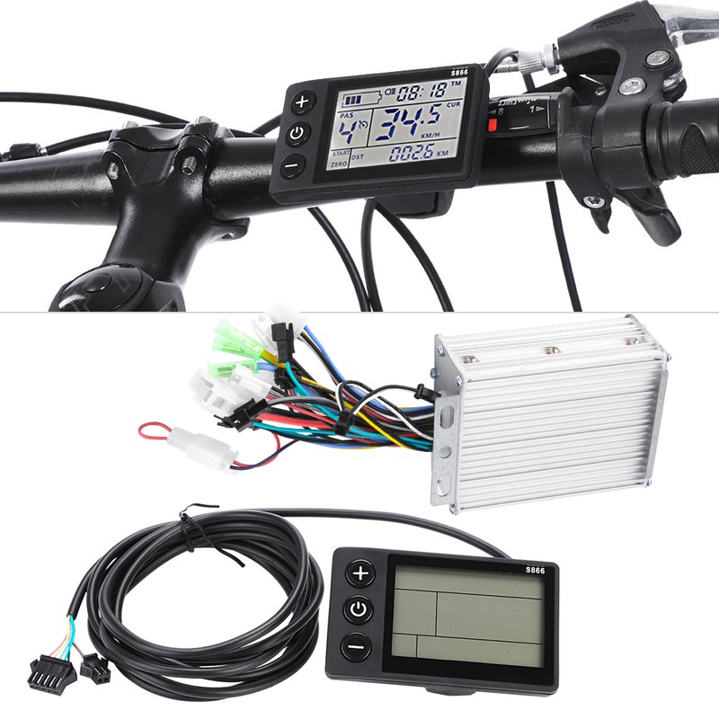 Waterproof LCD Display Panel Electric Bicycle E Bike Scooter Brushless