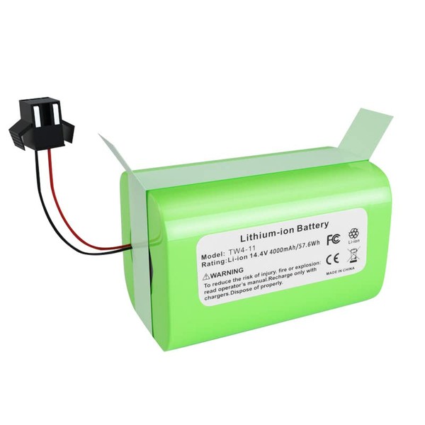 Fancy Buying 14.4V 4000mAh Replacement Battery Pack Compatible with Ecovacs Deebot N79 N79S DN622 & Eufy RoboVac 11, 11S, 11S MAX, 12, 15C, 15C MAX, 15T, 30, 30C, 30 MAX, 25C, 35C