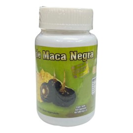 Suplemento En Cápsula Organik's Maca Peruana De Maca Negra X 500mg