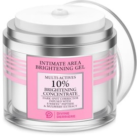 Divine Derriere Eliminador de manchas oscuras íntimas para cuerpo, cara, bikini y áreas sensibles, crema corrector de manchas oscuras para áreas íntim