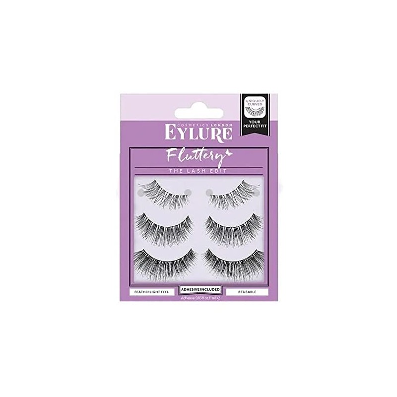 EYLURE THE LASH EDIT FLUTTERY 3 PACK