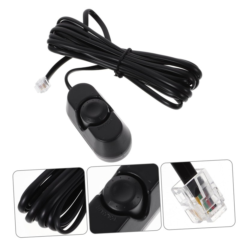 NOLITOY Automotive Volume Control Knob Inline Subwoofer for Precise Audio
